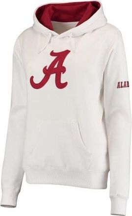Stadium Athletic Womens White Alabama Crimson Tide Big Logo Pullover Sweatshirt at Nordstrom, Size Xx-Large
