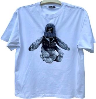 Balenciaga Teddy Bear In Beanie T-Shirt Size M