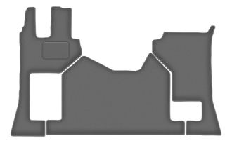 OEM Alfombrillas De Grafito Para Mercedes Actros Mp5 (2019-)