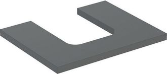 Keramag Keramag - Placa De Lavabo Geberit One, Recortable En El Centro, Para Lavabo