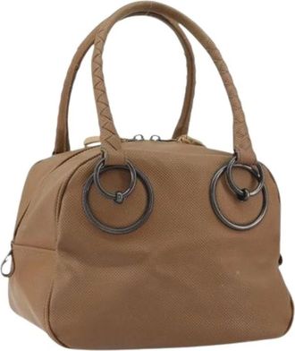 Bottega Veneta Pre-owned Handbags, female, Brown, Size: ONE SIZE Pre-owned Hand Bag