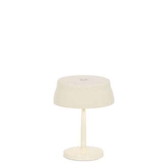Zafferano Sister Light Mini Wi-fi Lampada A Led Smart Da Tavolo Avorio Ricaricabile E Dimmerabile - Zafferano