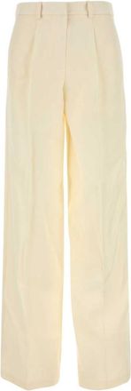 Magda Butrym Natural Wide Leg Pant