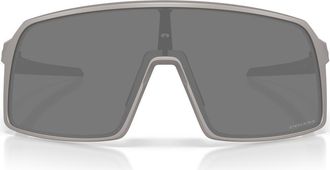 Oakley Sutro 137mm Shield Sunglasses in Titanium /Prizm Black at Nordstrom
