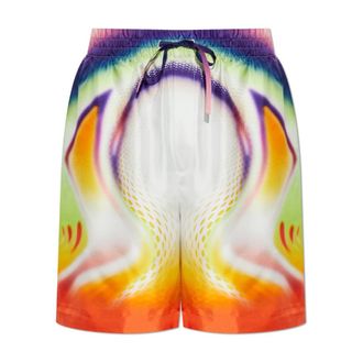 Casablanca Silk Shorts - Heren - Korte Broeken - Veelkleurig - S - Korte Broeken