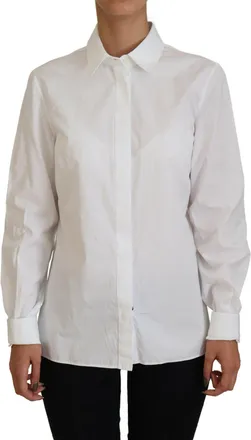 Dolce & Gabbana Poplin Overhemd Lange Mouwen Stijl