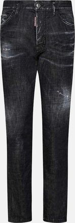Dsquared2 Mens Dsquared2 Black Easy Wash Cool Guy Jeans - Size: 40/32