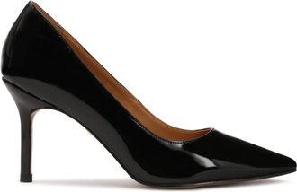Kazar Klassieke zwarte lakleren stilettos - Dames - Pumps - Zwart - 36 EU - Leer - Schoenen