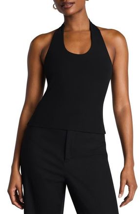 Spanx Halter Tank in Classic Black at Nordstrom, Size 3X