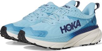 Hoka One One Challenger 7 GORE-TEX(r) Womens Shoes Raindrop/Grout : 10.5 B - Medium, Synthetic/Textile