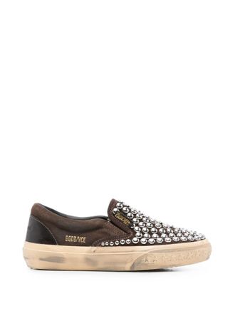 Golden Goose Slip On in pelle Golden Goose Vce