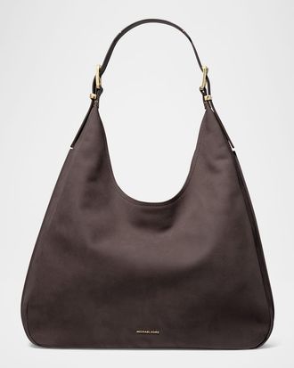 Michael Kors Nolita Large Leather Hobo Bag