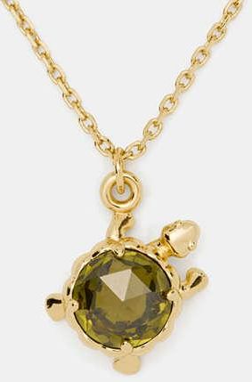 Kate Spade New York Secret Garden Turtle Pendant