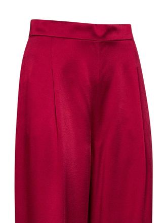 Max Mara Msealpaca Trousers - Red