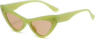 Generic Mens Outdoor Vacation Sunglasses Commuter Sports Women Driving Sun Glasses(Green)