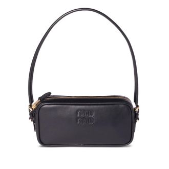 Miu Miu Leather Logo-detail Mini Bag