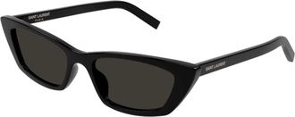 Saint Laurent Accessoires, unisex, Zwart, ONE Size, Sl 277 Zonnebrillen