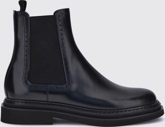 Dolce & Gabbana Stivaletto Dolce & Gabbana in pelle spazzolata con motivo brogue