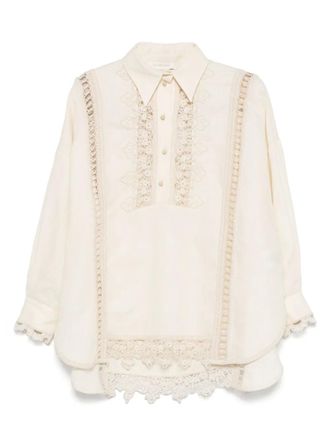 Zimmermann Illuminate blouse - Neutrals