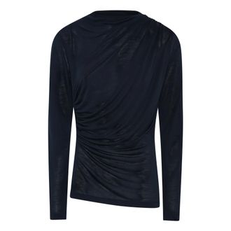 Bruuns Bazaar Katka T-shirt - Dames - Tops - Blauw - Maat: S