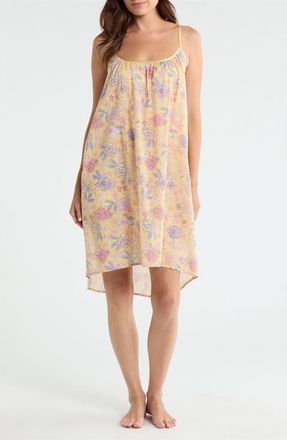 Papinelle Sleepwear Karolina Cotton Voile Nightgown in Golden Haze at Nordstrom, Size X-Small