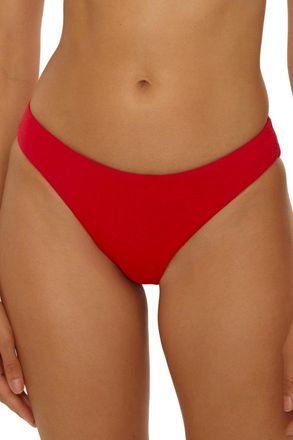 BECCA by Rebecca Virtue Riviera Adela Bikini Bottom Womens Apple Stretch Hipster GBO3902