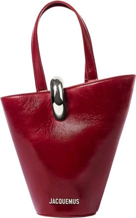 Jacquemus Tassen, Dames, Rood, ONE Size, Katoen, Le Petit Bambola