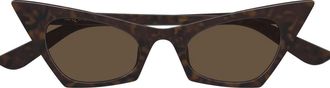 Alexander McQueen Alexander Mc Queen Sunglasses Am0557 S 002 Brown/Brown Woman