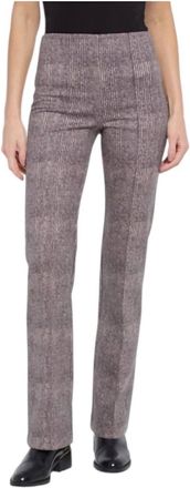 Lyss&eacute; Elysse Neoprene Plaid Pant In Plush Plaid