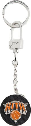 Kith Sleutelhanger met logoprint - Zilver