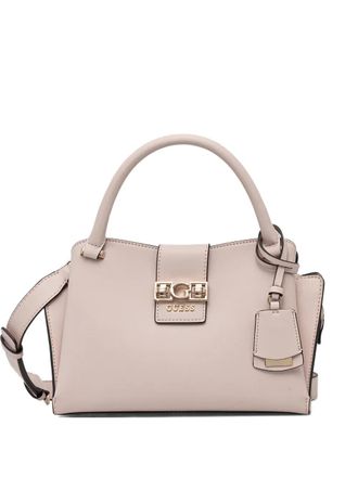 Guess Co logo-lettering tote bag - Pink