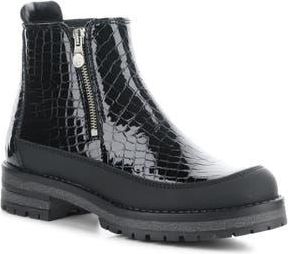 Bos. & Co. Parker Waterproof Ankle Boot in Black Croco at Nordstrom Rack, Size 10-10.5Us / 41Eu