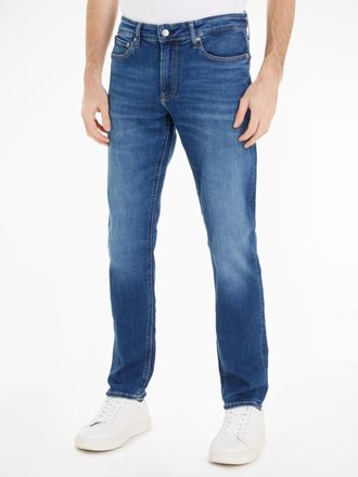 Calvin Klein Jeans Slim-fit-Jeans CALVIN KLEIN JEANS JeansSLIM NOS, Herren, Gr. 30, L&auml;nge 34, blau (denim schwarz), Denim/Jeans, Obermaterial: 89% Baumwolle, 9% Polyeste
