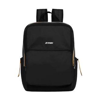 K-Way Gizy Backpack - unisex - K-Way - Backpacks - Black - ONE SIZE - Bags