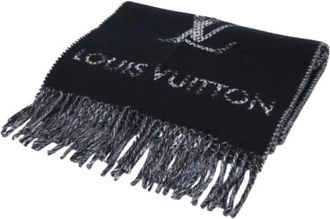 Louis Vuitton Pre-owned Stole - - Pre-owned - Uomo - Nero - ONE SIZE