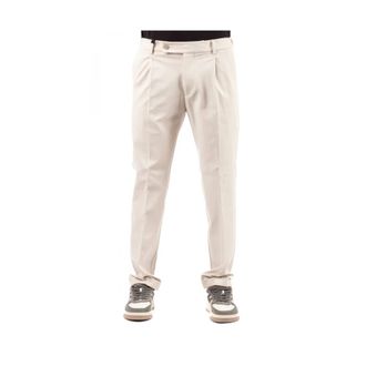 Berwick 1707 Uomo, Pantaloni, Bianco, XL, new