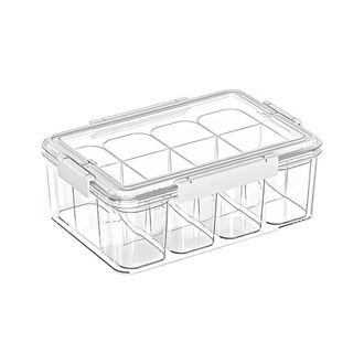OEM Caja De Almacenamiento Multiusos, Organizadores De Manualidades Transparentes, Contenedores De Almacenamiento Acr&iacute;licos Port&aacute;tiles Con 4