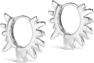 Enamel Copenhagen Enamel Copenhagen, Accessoires, Dames, Grijs, ONE Size, Luxe Sunshine Leaves Oorbellen