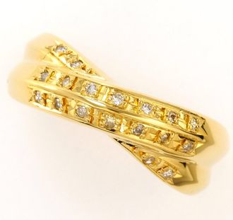 C&A Yellow Gold Yellow Gold (18K) Band Ring (Pre-Owned)