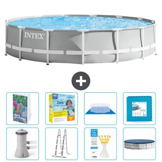 Intex Piscina Prism Frame Redonda - 457x107 Cm - 9-piezas S566