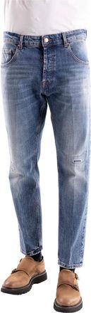 Don the Fuller Jeans, Heren, Blauw, W31, Katoen, Slim-fit Jeans