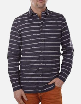 Diesel Mens DIESEL S DECLINE 0NAKX Mens Shirts Long Sleeves Slim Fit Casual Summer Top S M L - White - Size: 40/Regular