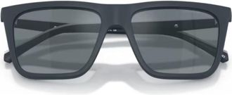 Emporio Armani 0ea4258 Rectangular Sunglasses with Matte Finish