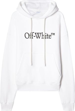 Off-white Big Bookish Skate cotton hoodie - men - Cotton - S