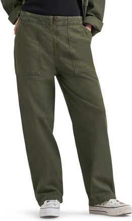 Lee Loose Fit Utility Pants in Oak Moss at Nordstrom, Size 26