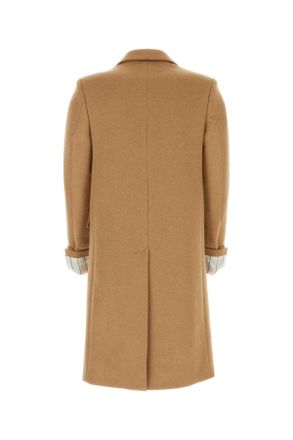 Gucci Mens Camel Wool Coat Cappotti
