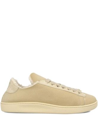 Valentino Garavani VLogo lammy sneakers - Beige