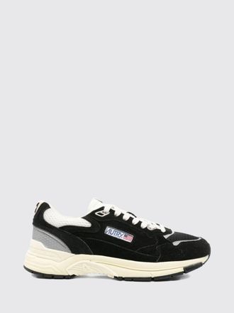 Autry Hyperway Bicolour Leather and Mesh Low-Top Sneakers
