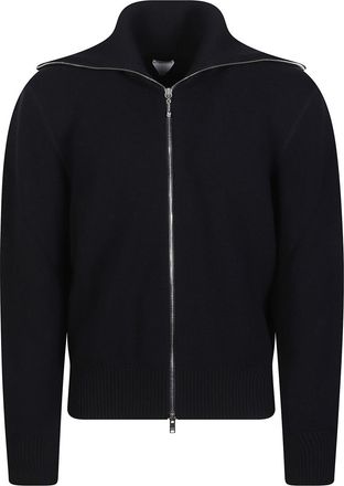 Bottega Veneta Blue Regular Zip Up Cardigan