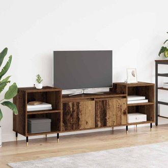 vidaXL vidaXL Mobile TV Legno vecchio 160 x 35 x 55 cm Legno multistrato